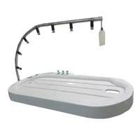 Bain tourbillon douche Vichy acrylique lit d'eau de massage corporel électrique pour piscine ou spa