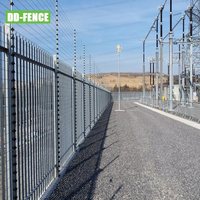Hoogspanning Elektrische Afrastering Energizer Puls Elektrische Afrastering Inbraak Alarmsysteem Perimeter Veiligheidsdraad Hek