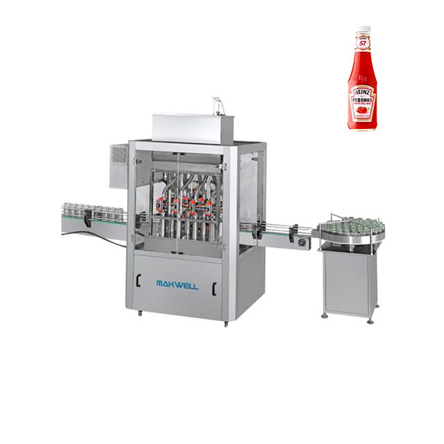 Упаковочная машина для бутылок с пастой, машина для розлива кокоса, машина для розлива шоколада