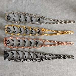 <span class=keywords><strong>Collar</strong></span> de Adiestramiento para Mascotas de Acero Inoxidable Color Oro Rosa con Hebilla de Liberación Rápida, Tamaño Ajustable, Cadena de Estrangulamiento para <span class=keywords><strong>Perro</strong></span>, Venta al por Mayor en YIWU - Product Image 2