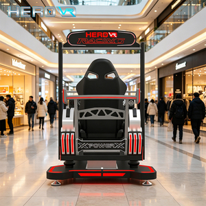 Simulateur de course automobile HEROVR Commercial GT avec suivi du mouvement du siège pour centre commercial - Product Image 2