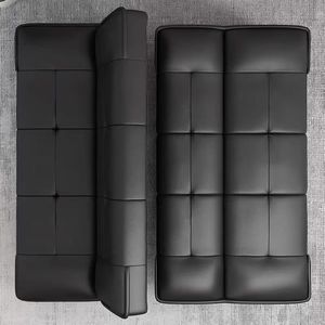 Silla de Espera Comercial Moderna de Tela PU, Suave y Cómoda, para Uso en Centros Comerciales, Exteriores y Hospitales, Fácil de Limpiar, Ecológica - Product Image 5