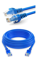 Cable de Conexión Ethernet Cat6A Cat6 RJ45, Cable LAN Delgado de Cobre Puro, Cable de Internet de Alta Velocidad Gigabit, OEM Pro