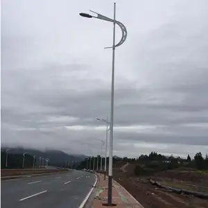מתומן סיבי 5m 10m 15m 20m רחוב אור מוט עבור קניה