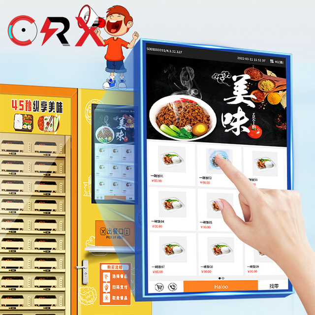 Japanese Box Lunch Vending Machine Food Vending Sandwich Smart Breakfast Lunch Bento Automatic Vending Machine for Sale