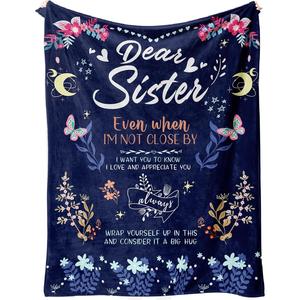 <b>Pink</b> Black Gold 60th Birthday Flannel Blanket <b>Throw</b> Blanket Nap Blanket Breathable Skin Friendly for Home Office Nap OEM ODM - Product Image 6