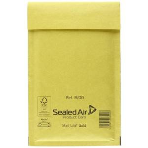 MAIL LITE - Busta Imbottita Dorata 12X21CM - Product Image 1