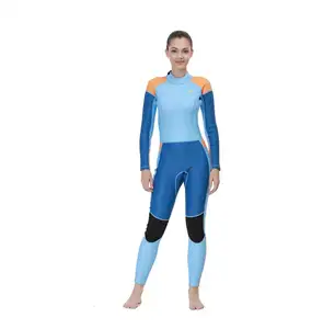 도매 핫 세일 맞춤형 여성 서핑 4/3mm 네오프렌 다이빙 잠수복
