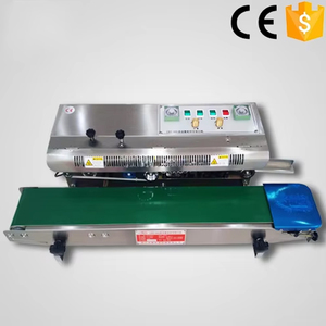 Steel Wheel Continuous Sealing <b>Machine</b> for Stand-up Pouches/Bags Automatic Gear-Driven Heat Sealing for Beverage Food Packaging - Product Image 4