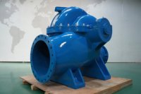 Pompe horizontale QS à double aspiration, alimentée par moteur diesel et électrique, pour le traitement de l'eau