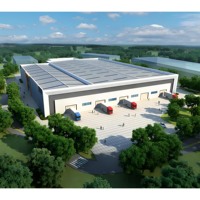 Almacén Logístico de Acero para Entornos Hostiles - Edificio Prefabricado para Minería y Base de Almacenamiento Remoto Portuario
