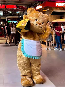 <span class=keywords><strong>Costume</strong></span> da Mascotte Orso Burro Carino Personalizzato UYEAH, Grande e Morbido, Imbottito in Cotone PP, Unisex, per Pubblicità e Spettacoli - Product Image 3