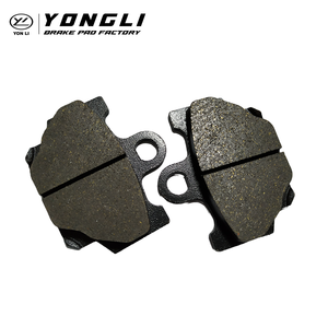 Nouvelles plaquettes de frein avant de haute qualité YONGLI semi-métalliques organiques E MARK OEM-Style rivetées sans amiante pour YAMAHA RXS 115/RX-<span class=keywords><strong>Z</strong></span>/<span class=keywords><strong>XT</strong></span> - Product Image 5