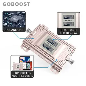Goboost 리피터 850 1700/2100 mhz 3g 4g 장치 모바일 네트워크 부스터 selular 신호 증폭기 리피터