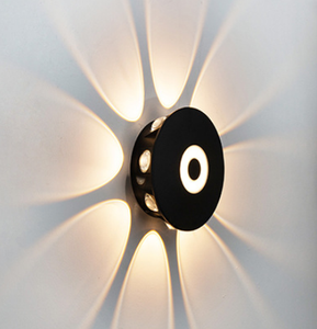 Lampe murale extérieure imperméable <span class=keywords><strong>de</strong></span> style moderne, lampes LED pour cour, lampes à vent, <span class=keywords><strong>terrasse</strong></span>, balcon, jardin, lumière murale nordique - Product Image 4