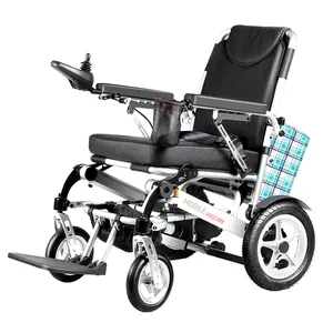 Luxus Recline Free Power Rollstuhl Elektro rollstühle leichter elektrischer Klapp rollstuhl