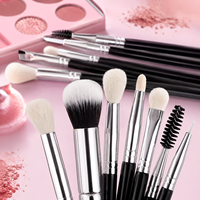 Ensemble de 8 pinceaux de maquillage pour les yeux, kit professionnel de pinceaux pour estomper les fards à paupières, vente en gros