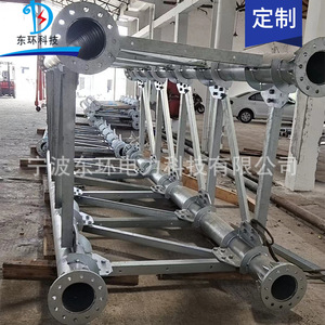 เสาเหล็กชุบสังกะสีแบบจุ่มร้อนสั่งทำพิเศษ รางเคเบิล รางสายไฟ สำหรับเสาไฟฟ้า - Product Image 4