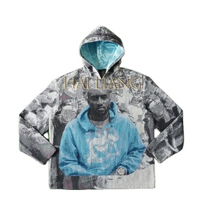 Sudadera con Capucha de Alta Precisión para Hombre, Tejida, de Fabricante, Sudadera Pesada Personalizada con Tapicería para Hombre - Product Image 1