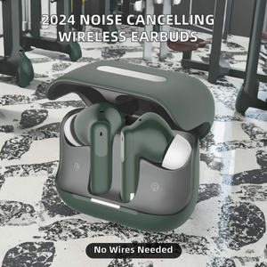 Auriculares Inalámbricos TWS de Alta Calidad 2024 con Cancelación de Ruido ENC, Pantalla LED, Resistencia al Agua IPX5, Refuerzo de Bajos y Control Táctil - Product Image 2