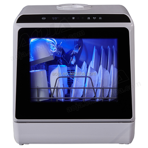 AOJA-<span class=keywords><strong>Lavavajillas</strong></span> eléctrico automático de cocina inteligente <span class=keywords><strong>para</strong></span> el hogar, pequeño control digital totalmente integrado, <span class=keywords><strong>para</strong></span> encimera - Product Image 3