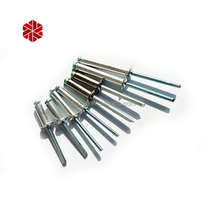 Rivet aveugle à tirage central en acier inoxydable SS304 de qualité taïwanaise, type ouvert, argenté, <span class=keywords><strong>pour</strong></span> métal - Product Image 2