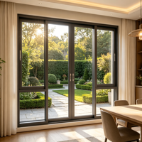 Fenêtres coulissantes en aluminium à double vitrage trempé insonorisées sur mesure pour maisons et villas – Fabricant