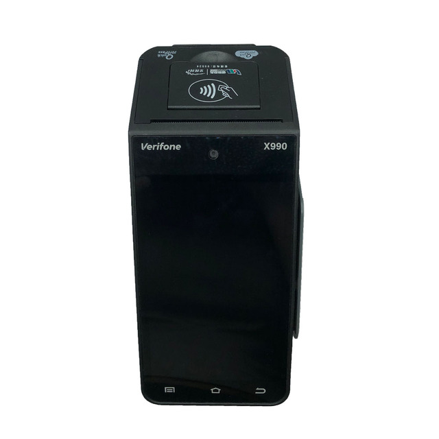 Verifone X990 Pos Terminal 4G Android Handheld Mobile Pos Machine.vx680 C680 Pp1000se Vx520c