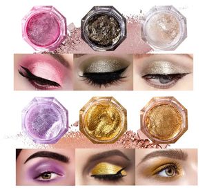 Sombra de ojos personalizada OEM fabricantes de cosméticos resistente al agua de larga duración 6 colores brillo diamante sombra de ojos Etiqueta Privada - Product Image 2