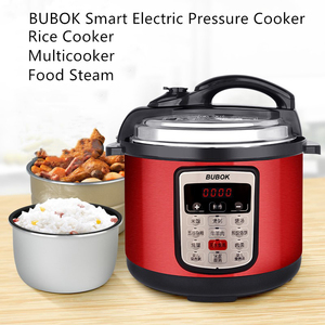 Cuisinière électrique intelligente programmable 12 en 1 en acier inoxydable et aluminium <span class=keywords><strong>rouge</strong></span> 2025, vente chaude, usage domestique, cuiseur à <span class=keywords><strong>riz</strong></span> 4L - Product Image 3
