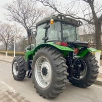 Tractor 4x4 de 150HP, Equipo Agrícola de Alta Eficiencia, Chasis Resistente con Motor para Trabajos de Plantación Agrícola e Implementos
