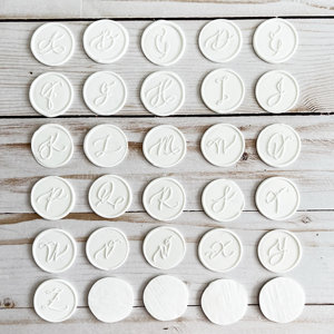 Servicio de Diseño Gratuito, Pegatinas de <span class=keywords><strong>Sello</strong></span> de Cera con Logotipo 3D Duraderas, 500 Unidades, Etiquetas Personalizadas para Boda con <span class=keywords><strong>Iniciales</strong></span>, Etiquetas para Embalaje Artesanal, Sobres y Tarjetas - Product Image 2
