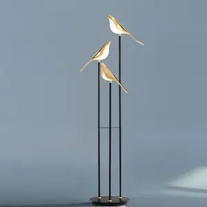 2023 arrival new model bird design floor lamp fashion lamp for villa bedroom living room study and hotel