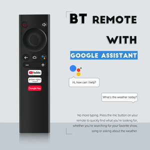Télécommande <span class=keywords><strong>TV</strong></span> personnalisée remplacée pour <span class=keywords><strong>Mecool</strong></span> <span class=keywords><strong>KD1</strong></span> <span class=keywords><strong>TV</strong></span> <span class=keywords><strong>Stick</strong></span> Amlogic S905Y2 Box Android Box 10 Google Certified Voice Wifi BT - Product Image 2