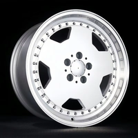 Jantes en alliage GPW 5x112 17 18 pouces pour voitures particulières 8J 9.5J à déport profond pour jantes Mercedes W140 W201 W126 W124