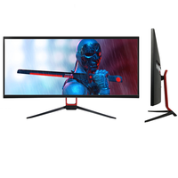 Wholesale 27-Inch 4K IPS Panel Office Gaming Computer Monitor Curved Surface Display 144Hz 125% SRGB 19 Electric Screen