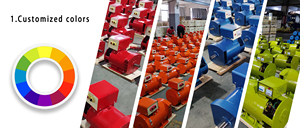 घरेलू उपयोग के लिए 10kw 12.5kva ब्रश एक एसी अल्टरनेटर - Product Image 5