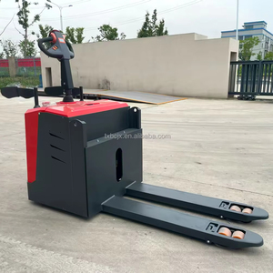 Venda quente 2000 kg 3 t Heavy-Duty Handling Empilhadeira Maior Vida Do Motor Bateria De Lítio Palete Caminhão Elétrico Completo Palete Jack - Product Image 1