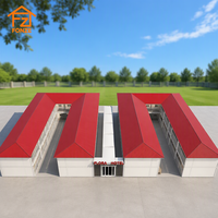 Solution modulaire préfabriquée pour hôtels : Maisonnette pour construction rapide, hébergement touristique durable, utilisation en complexe hôtelier