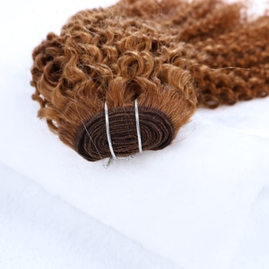 Extensioni di capelli umani ricci e voluminosi, morbidi, per cucire e intrecciare - Product Image 4