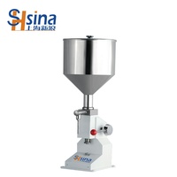 Machine de remplissage de liquides de type piston en acier inoxydable, remplisseur de haute précision pour liquides visqueux et liquides fluides