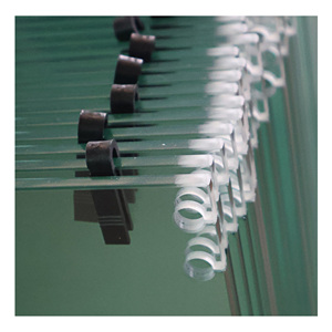 Chất lượng cao 6mm 8mm 10mm 12mm rõ ràng Tempered xây dựng xây dựng chịu nhiệt tấm kính cường lực giá - Product Image 5