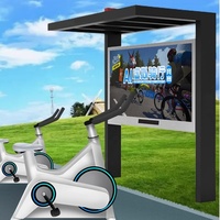 2025 nouveaux jeux de sports à domicile-VR AR simulateur de cyclisme interactif vélo dynamique vélo d'exercice vidéo équipement d'amusement en plein air