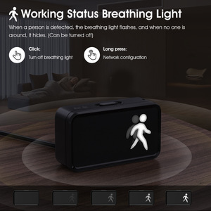Sensor de Presencia Humana WiFi Tuya con Detección de Ondas de Radar Milimétricas y Pantalla, Detector de Movimiento Inteligente para el Hogar - Product Image 4