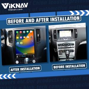 Autoradio Android Viknav 12,1 pouces pour Infiniti G25/G37 2004-2013 avec DSP et GPS intégrés 2DIN 128 Go de stockage Garantie 1 an - Product Image 2