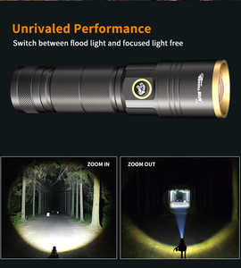 2025 New Led Tốt Nhất Torch Ánh Sáng Dài Phạm Vi Khẩn Cấp Nhỏ Micro Đi Bộ Đường Dài Cắm Trại Đèn Lồng Tìm Kiếm Săn Bắn Chiến Thuật Đèn Pin - Product Image 3