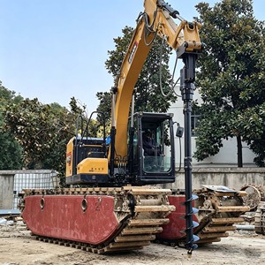 <span class=keywords><strong>Foret</strong></span> hydraulique <span class=keywords><strong>pour</strong></span> pelle mécanique certifié ISO9001:2000 avec moteur <span class=keywords><strong>pour</strong></span> pelles mécaniques de 1 à 50 tonnes, 200-800 mm, CE, OEM - Product Image 3