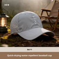 Gorra de béisbol con visera de secado rápido para hombres y mujeres, deportes al aire libre, protección solar, sombrilla, sombrero personalizado al por mayor para cabeza grande