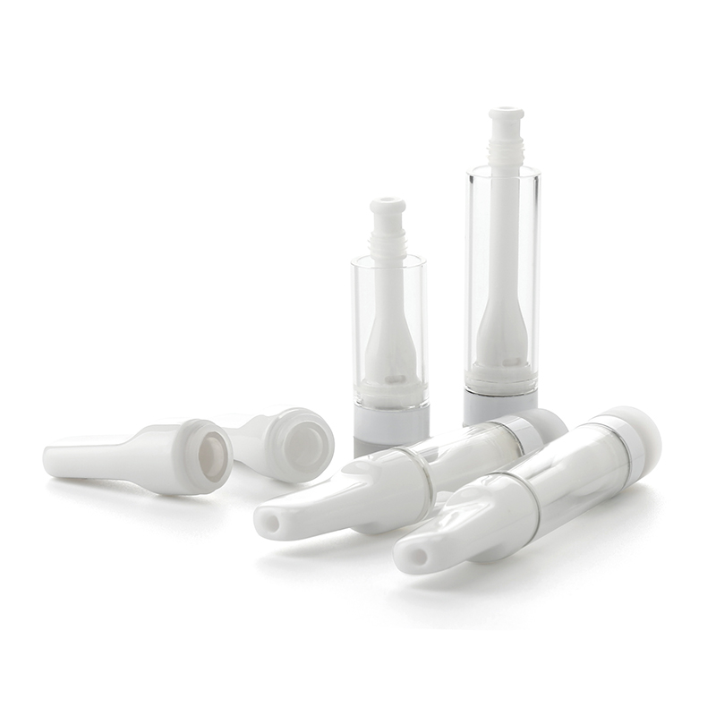 Usa Stock 510 Glass Cbd Cartridge Atomizer Custom Logo Full Ceramic Vaporizer Fast Shipping