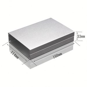 EBM Aluminum Alloy Battery Boxes Case Manufacturer OEM Wholesale Customized Powder Coated IP54 Protection Electronic <b>Enclosure</b> - Product Image 1